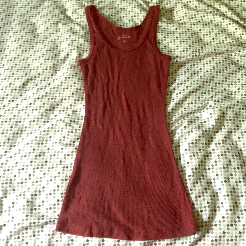 Burgundy Tank Top